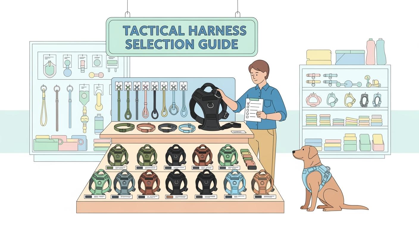 Tactical Dog Harness Selection Guide for Pet Businesses and Retailers