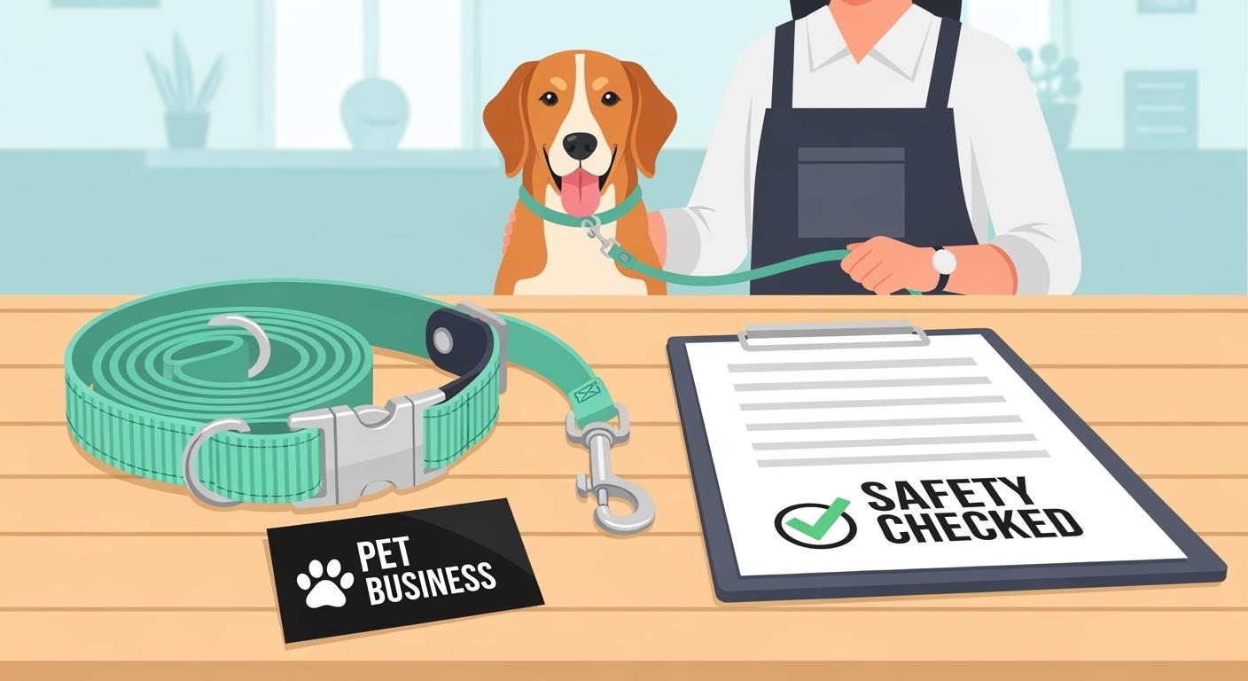 Dog Collar and Leash Set Solutions for Pet Businesses Seeking Safety
