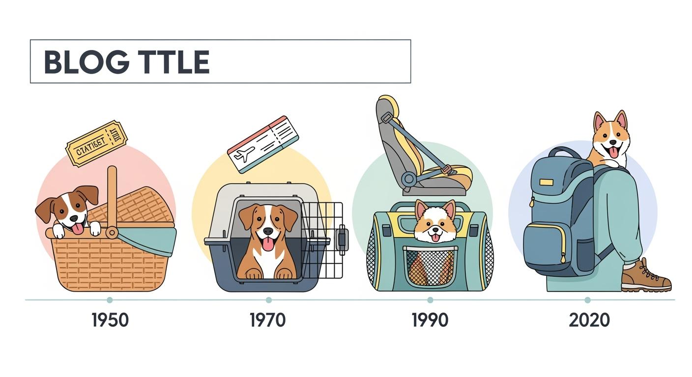 How Dog Carriers Changed Pet Travel Over the Decades