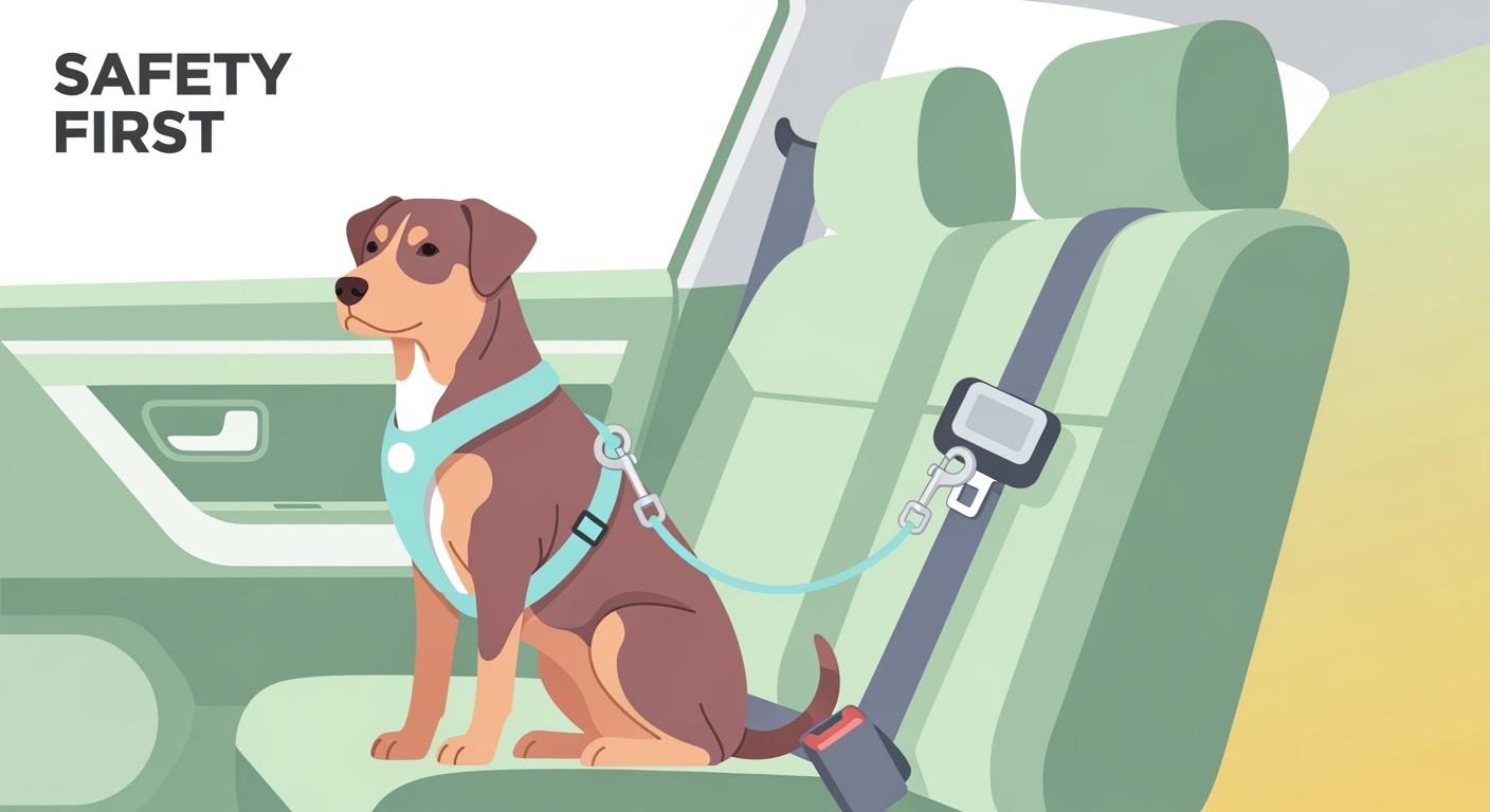 Harness for Car for Dog Buyer Spec Pack 2025 Seat-Belt Receiver Fit and Clip-Leash System