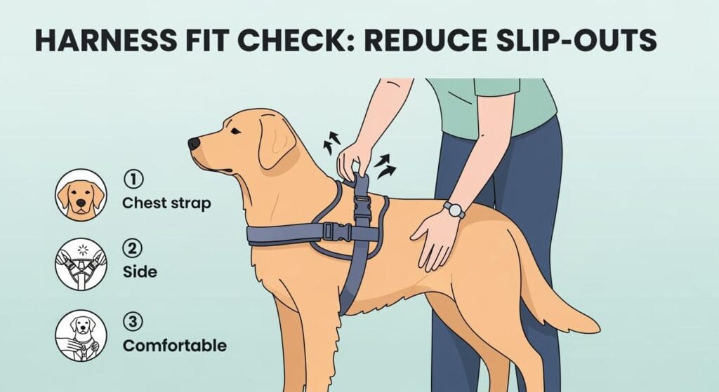 Big harness for dog spec pack the 3-step fit check SOP for fewer slip-out complaints 2025