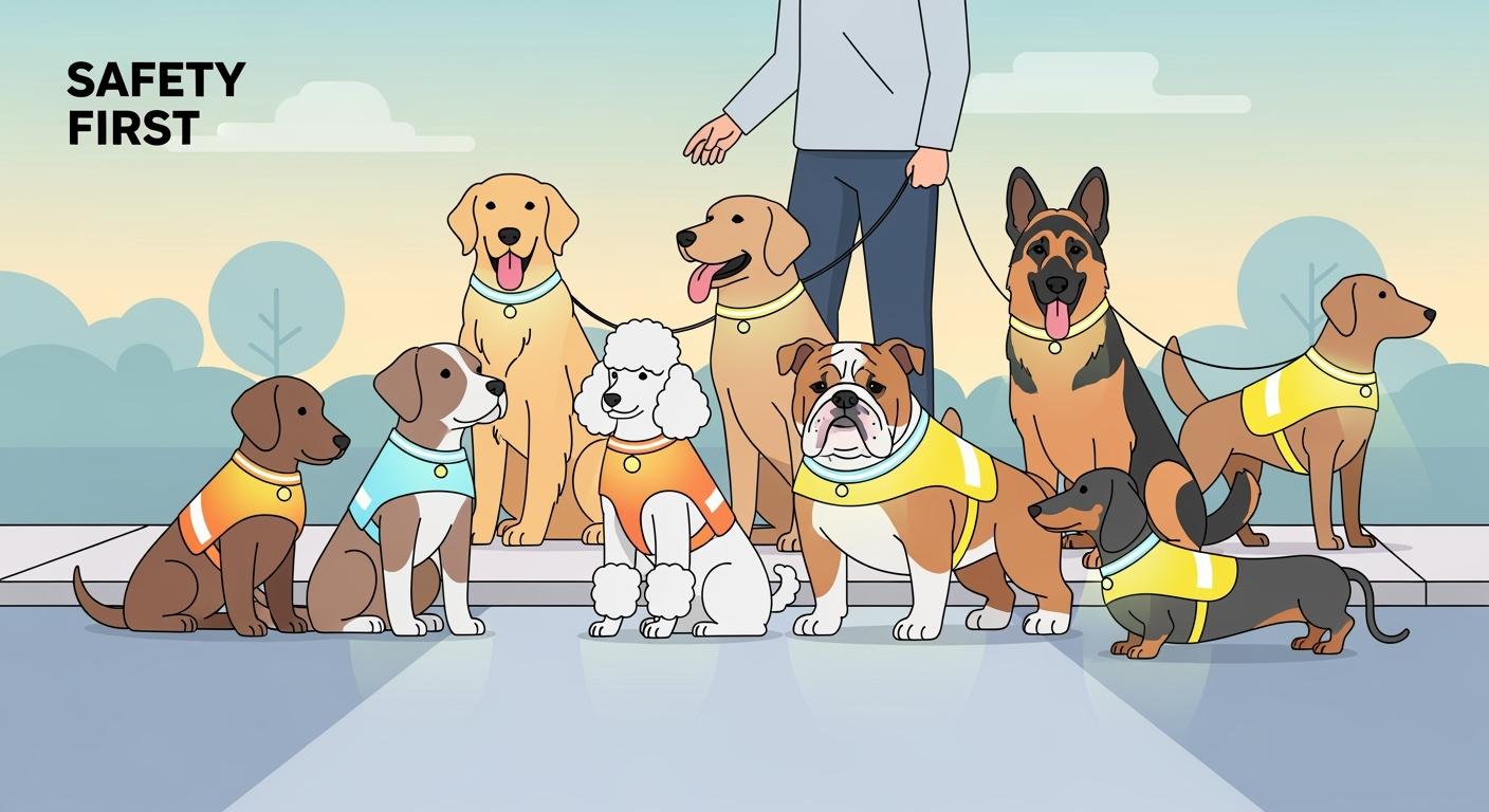 Reflective Dog Collars with Vests and Harnesses—Are Your Safety Bundles Enough?