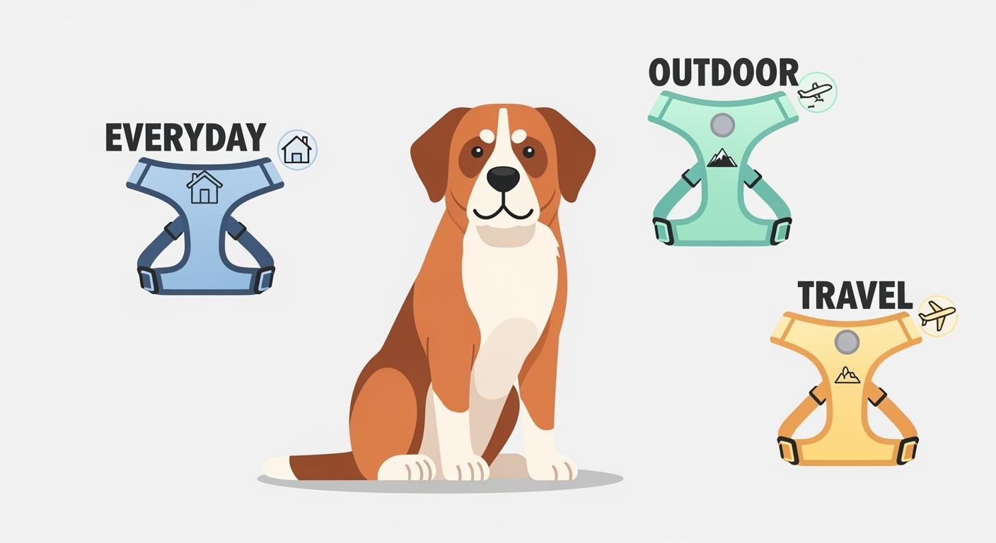 Which Big Dog Harness Should You Stock First? Everyday vs Outdoor vs Travel
