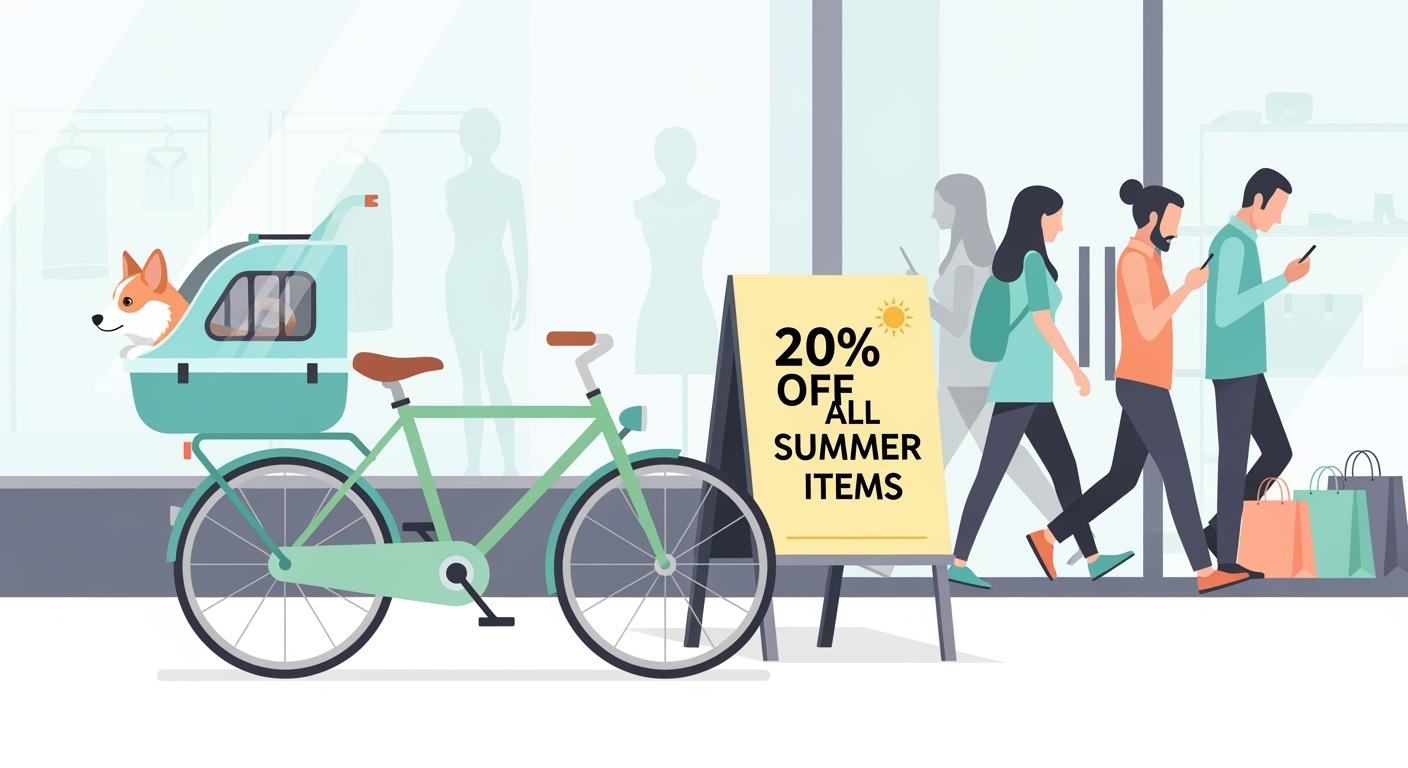 Is your dog carrier cycling display stopping sales?