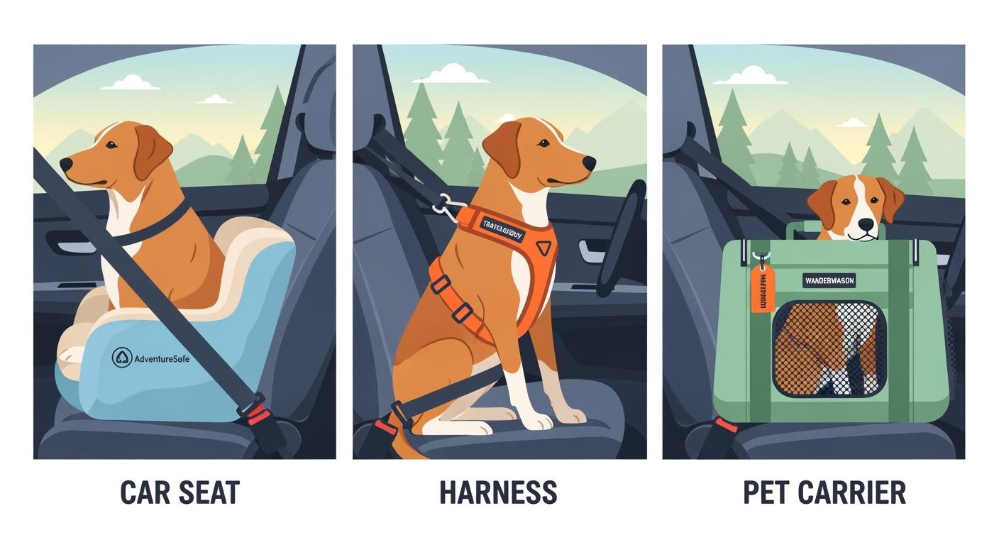 Dog Car Seats vs Seat Belts and Carriers Safety and Merchandising Guide for Outdoor Pet Brands