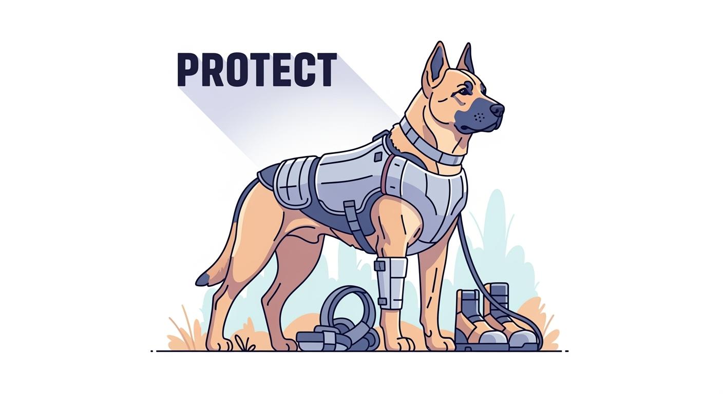 Dog Armor Complete Guide for Working and Hunting Dogs Protection and Applications