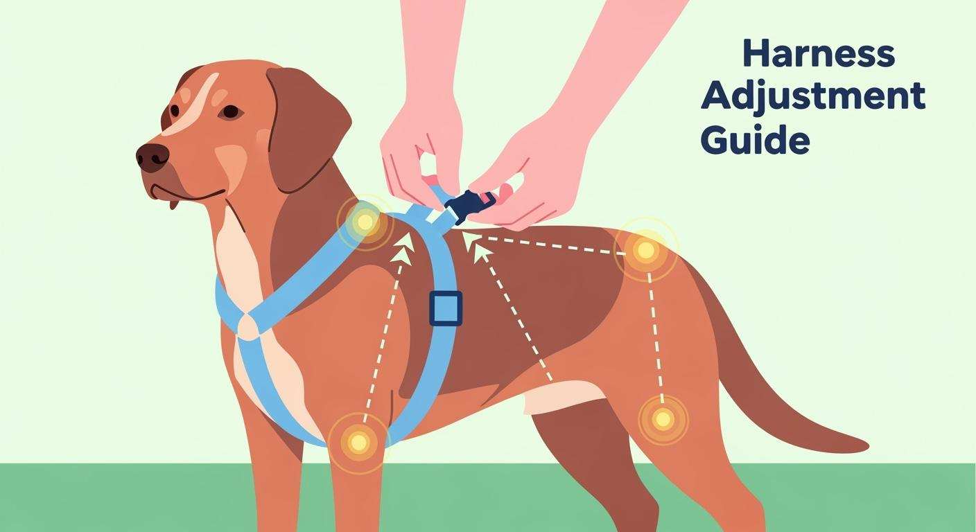 How to Put on a Dog Harness Correctly: Strap Angles and Pressure Hotspots Explained