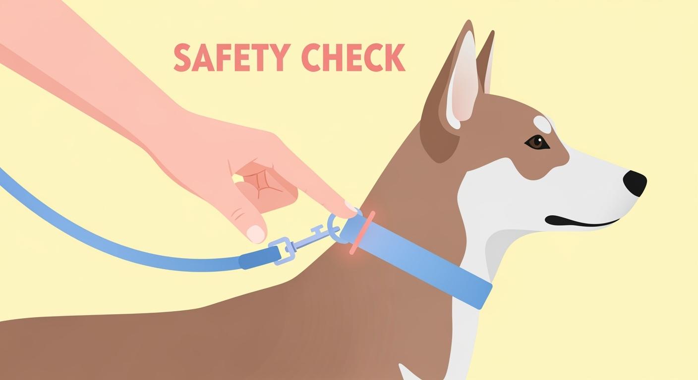 Dog Collar and Leash Fit Checks for Safer Walks and Less Slipping