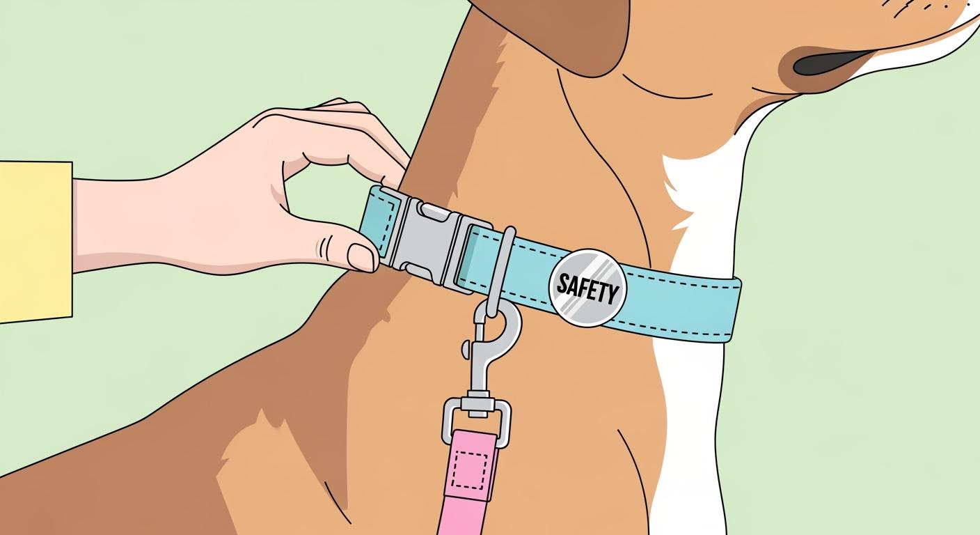 Canine Collars Fit Rules for Safer Tightness and Slip Prevention