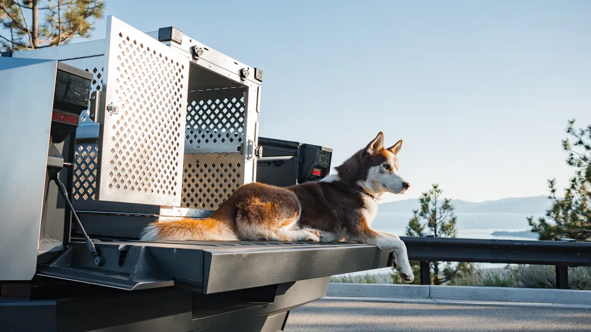 Comparing Dog Bed for Car Styles for Stability