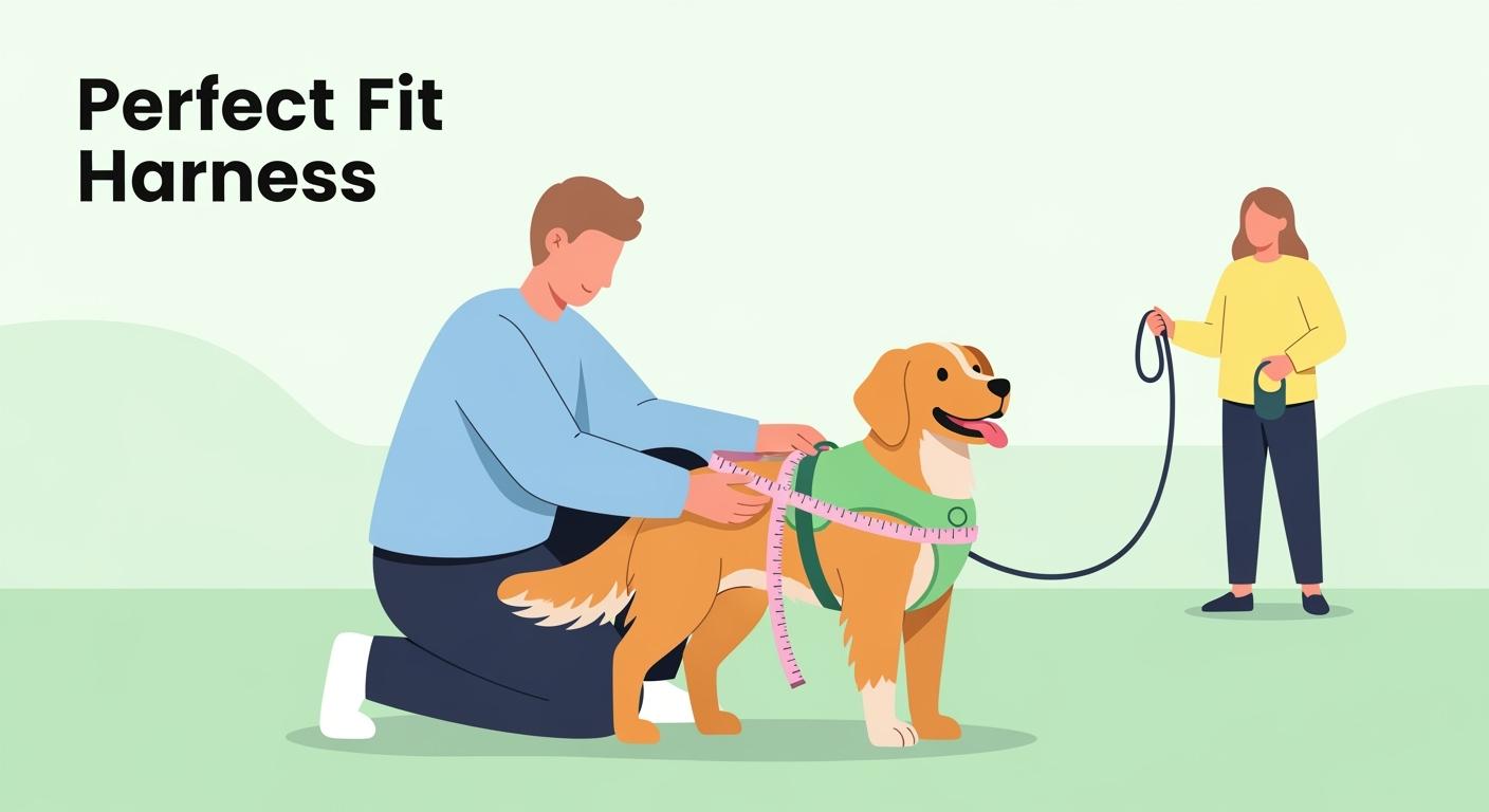 Dog Harness Vest Fit Guide Measure Adjust and Test for a Comfortable Walk
