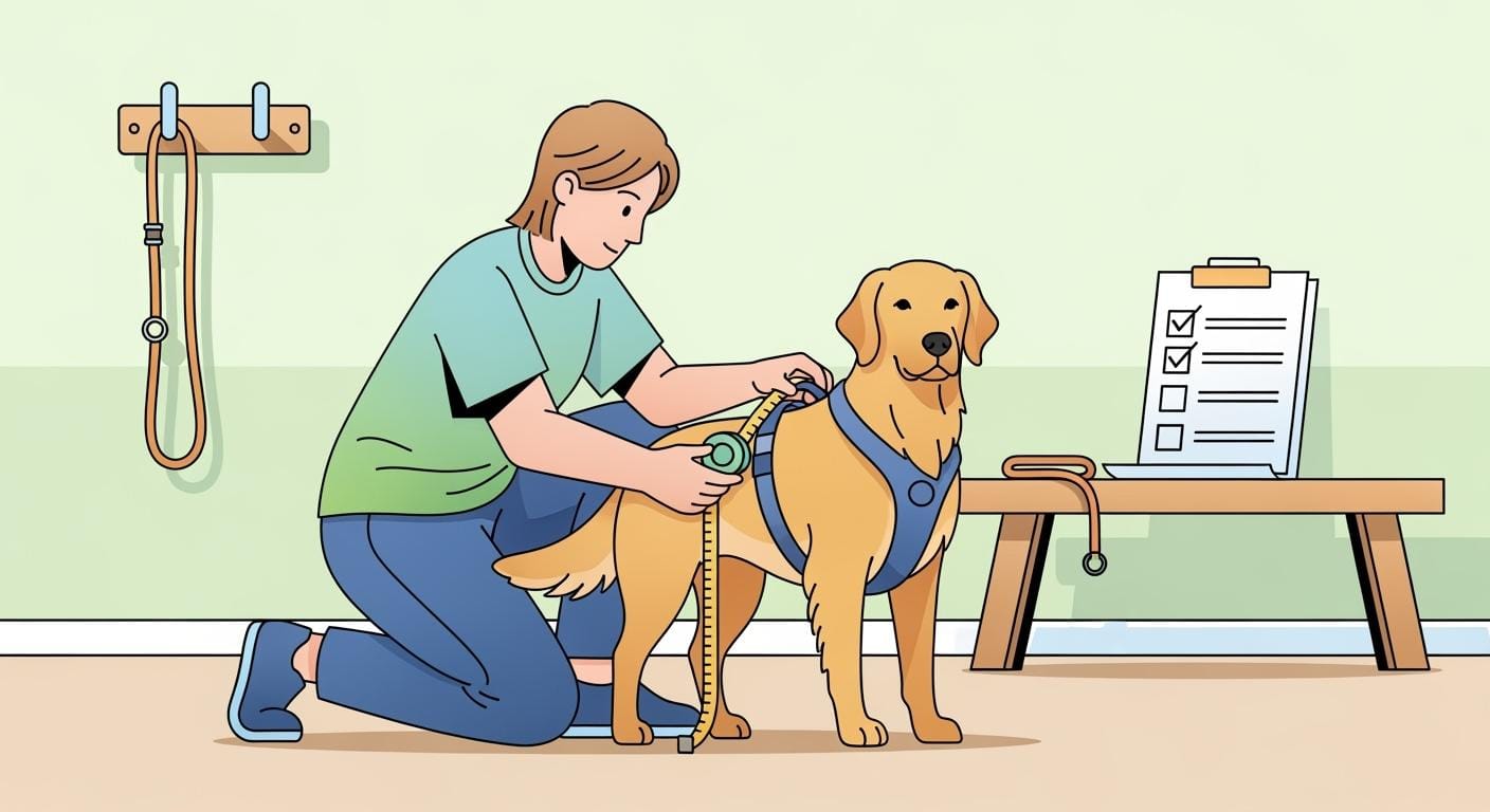 Dog Walking Harness Checklist Measure Adjust and Test for Safer Everyday Walks