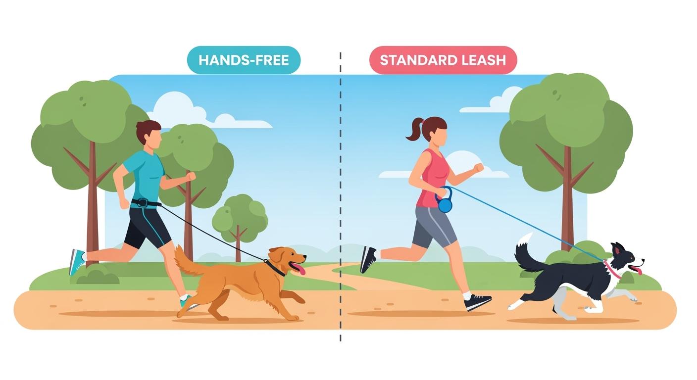 Run Leash for Dogs Compared When Hands Free Beats Standard and When It Does Not