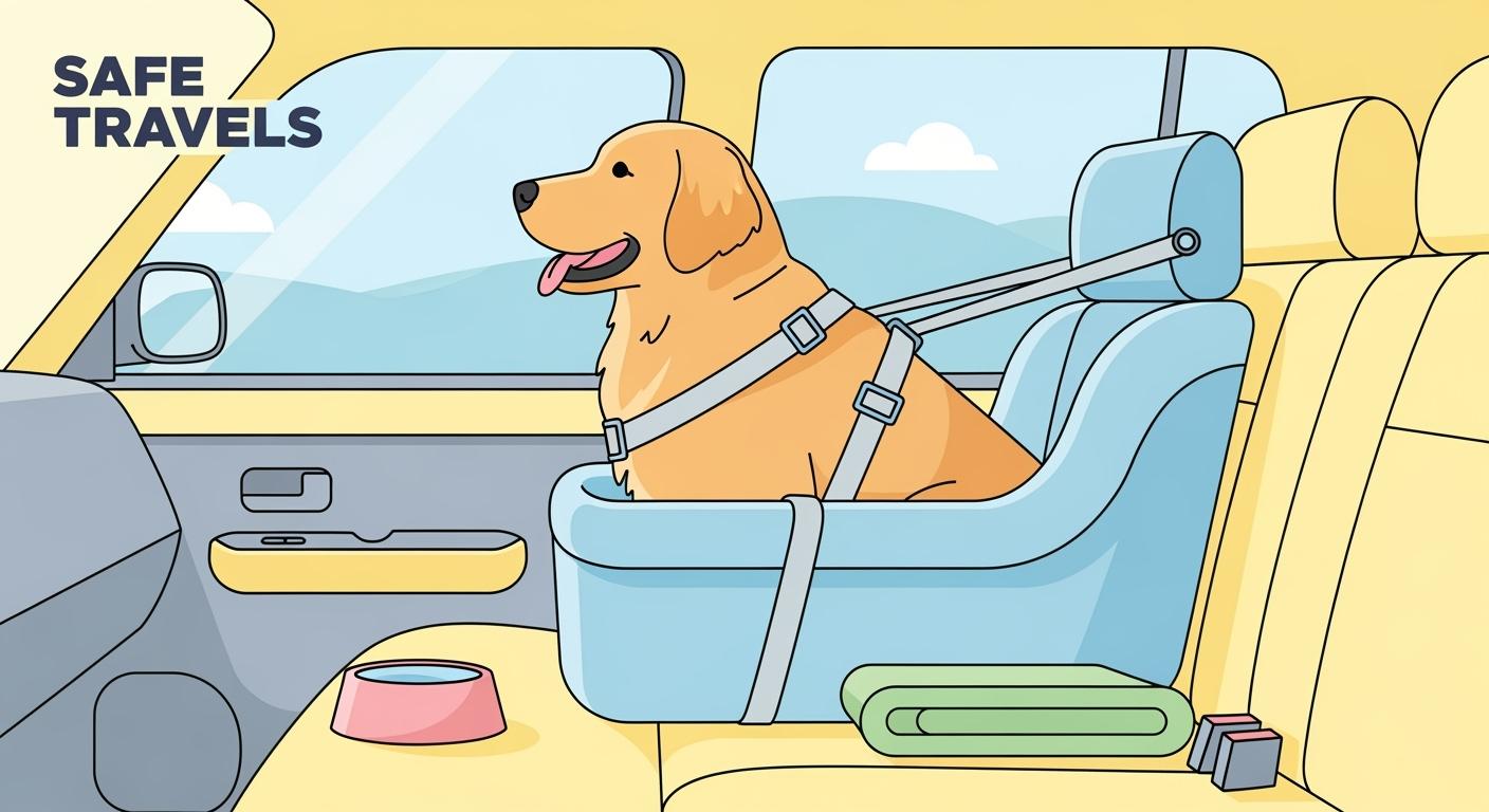 Large Dog Car Seat Features That Make Travel Safer and Easier