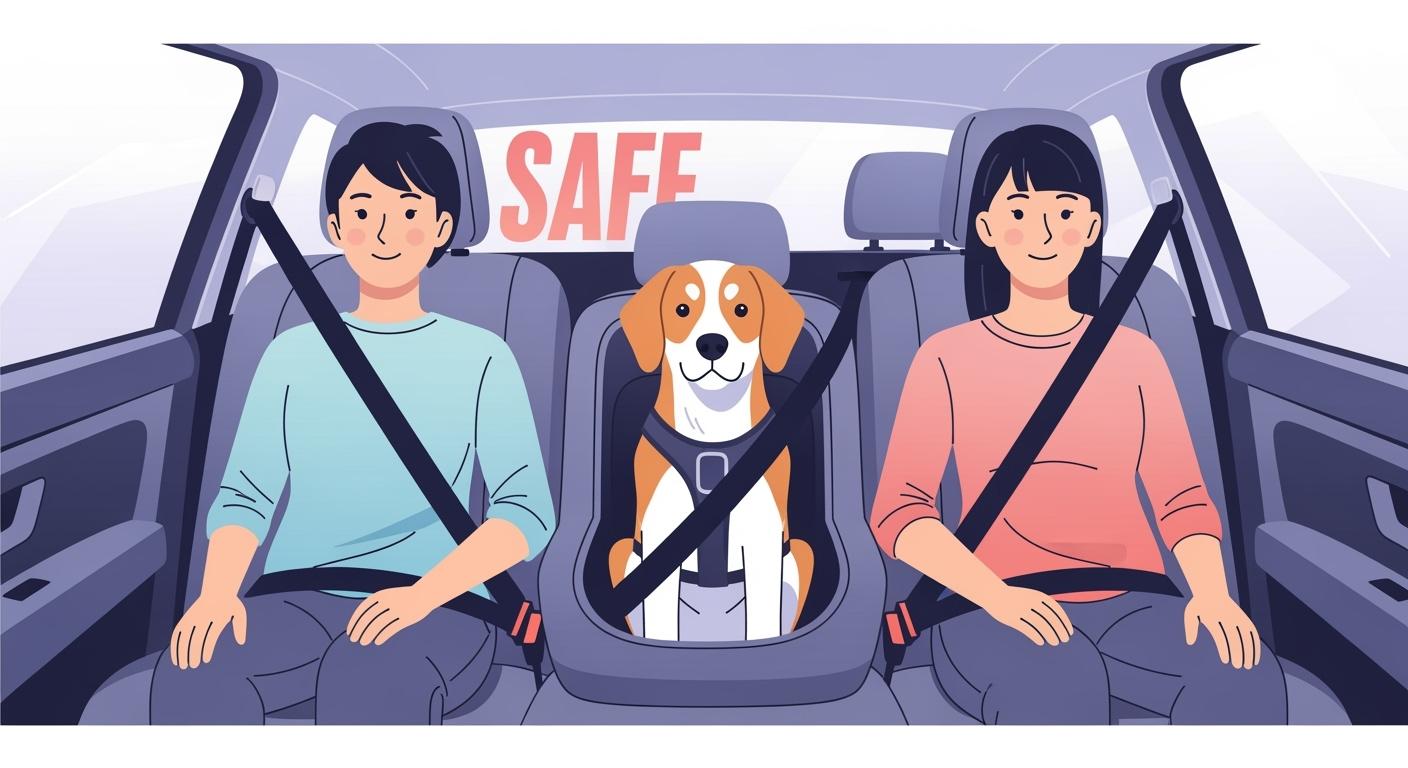 How to Use a Car Seat for Dogs Without Crowding Passengers or Sacrificing Safety