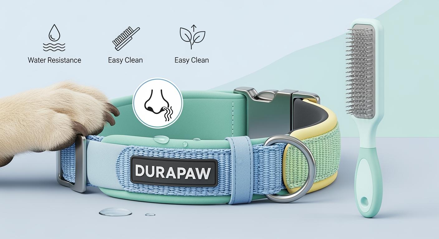 Waterproof Dog Collar Material Guide for Odor Resistance, Water Performance, and Cleaning Effort