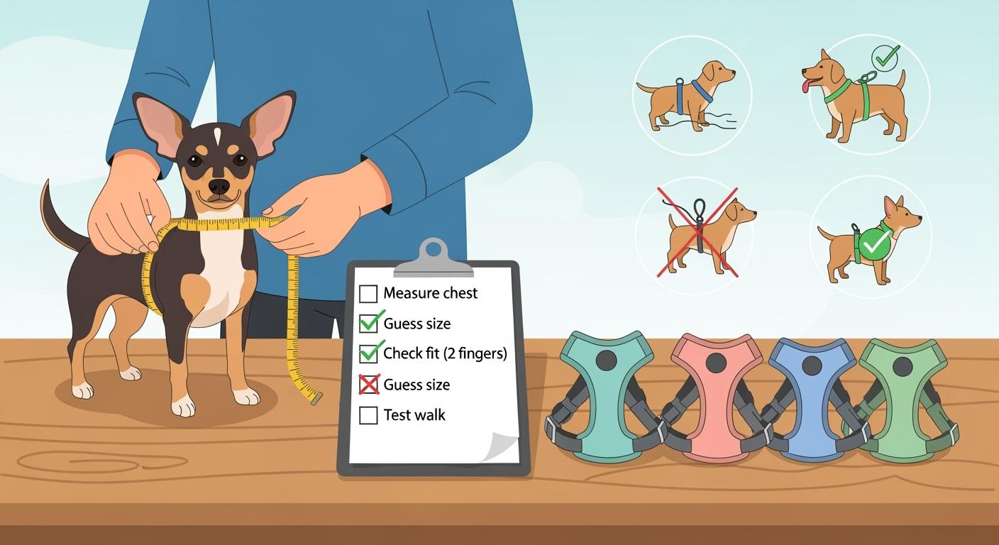 Best Dog Harness for Small Dogs Checklist for Sizing Steps and Common Mistakes