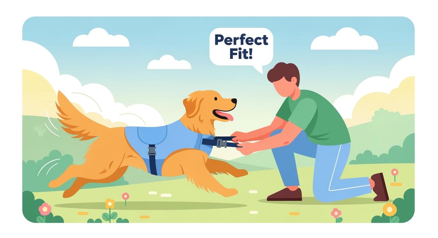 How a Dog Vest Should Fit for Running and Playing: Test for Stability and Comfort