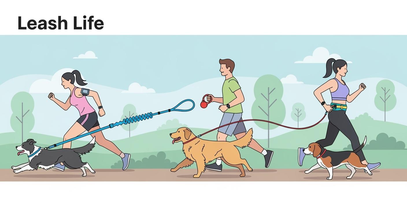 Dog Running Leash Compared Bungee vs Standard vs Hands Free for Active Owners