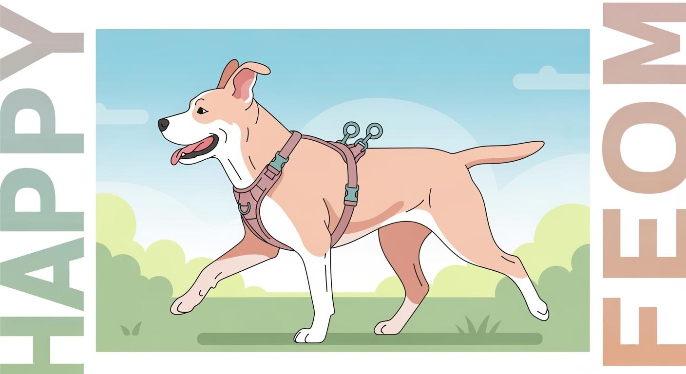 Big Harness for Dog Front Clip or Dual Clip What Helps Without Limiting Movement