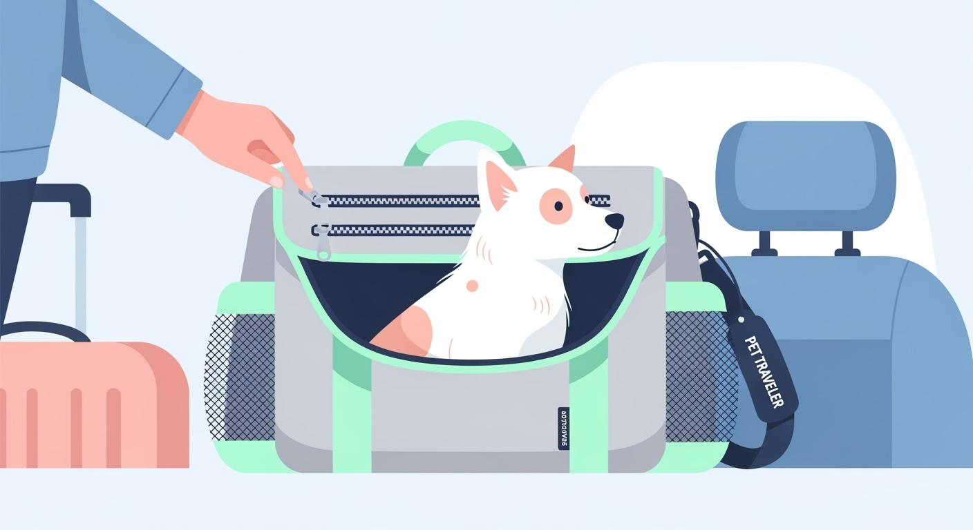 How to pick a dog travel bag that helps prevent escapes