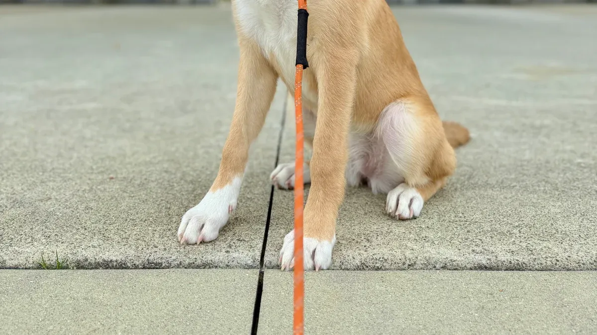 Measure your dog for a harness