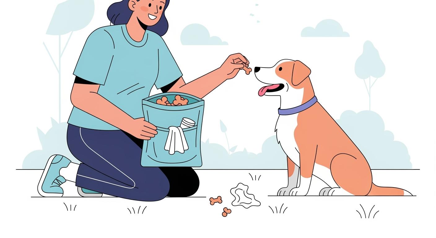 How to Choose a Dog Treat Bag That Cleans Up Fast After Messy Training Sessions