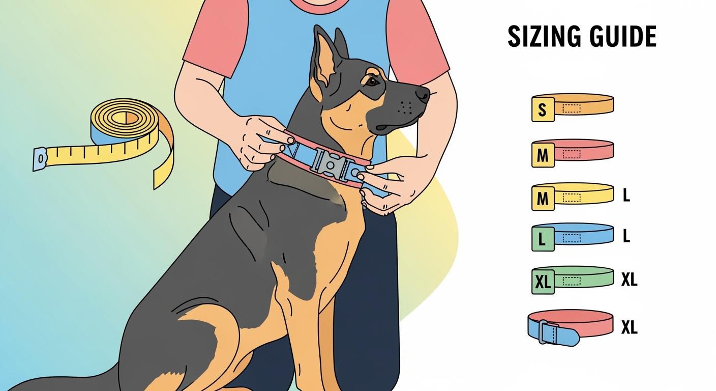 Dog Collars for Large Dogs Sizing Guide for Safe Tightness and Slip Prevention