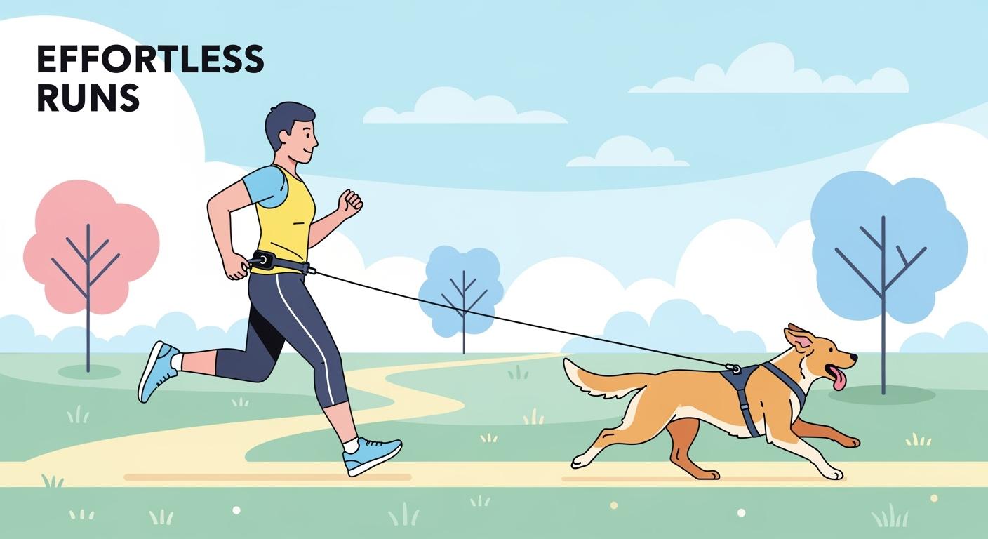 Runners leash for dog setup guide for hands-free running and reducing fall or tangle risks