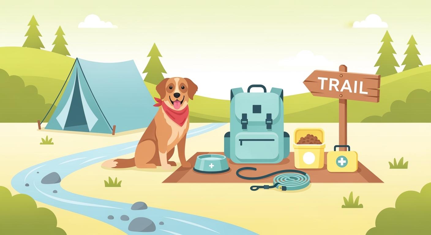 Dog Camping Kit: Step-by-Step Packing Setup for Campsites, Trails, and Water Stops
