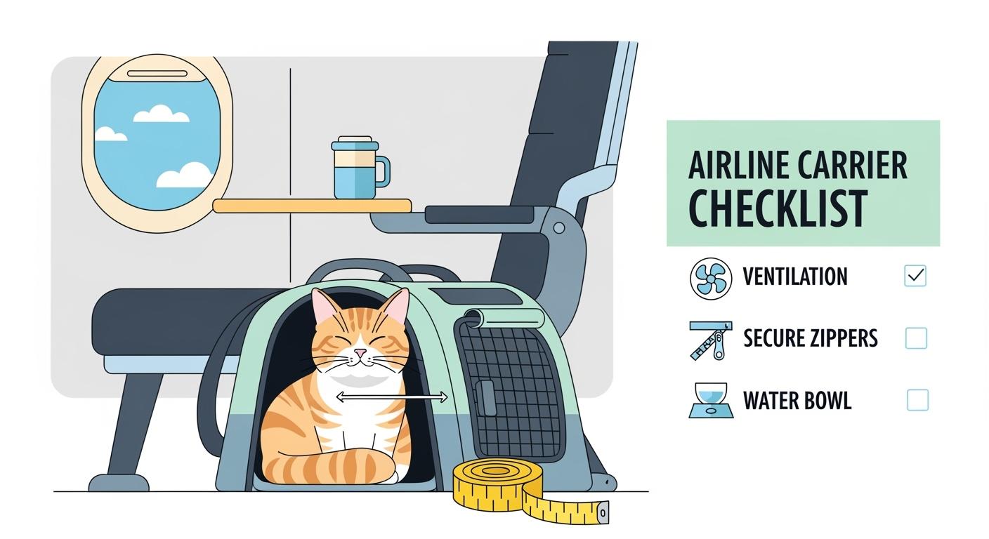 Airline Approved Pet Carriers for Cats Buying Guide Under-Seat Fit Sizing and Key Features