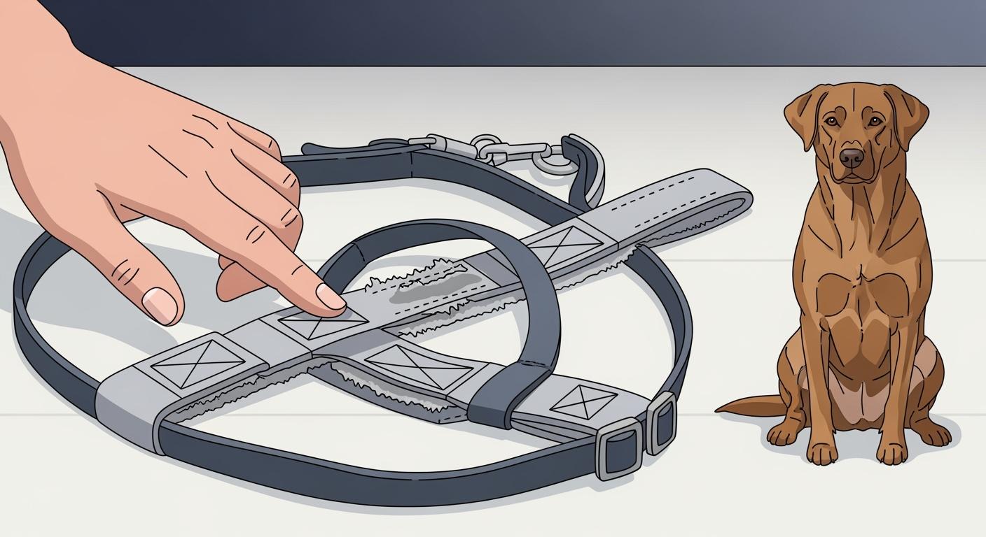 Canine Pulling Harness How to Spot Wear Before a Hard Pull Turns Risky