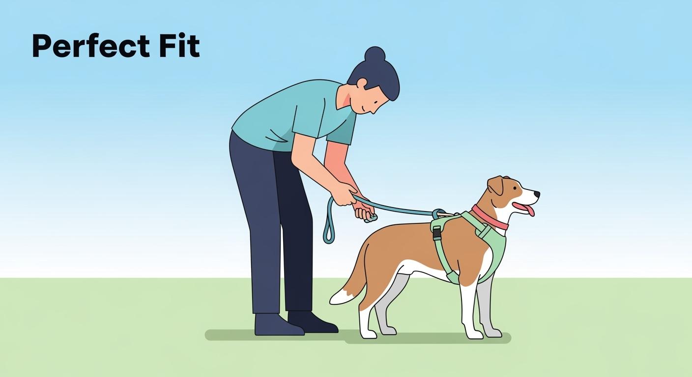 Dog Harness and Leash Set A Simple Guide to Getting Fit and Leash Length Right