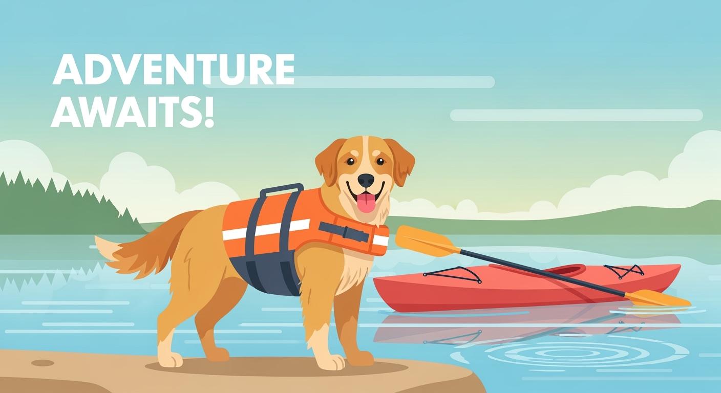 Dog Life Jacket How to Fit It Right and Build Swimming and Kayaking Confidence