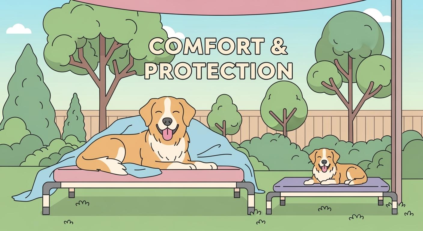Outdoor Dog Bed Buying Guide for Sizing, Support, and Weather-Ready Features