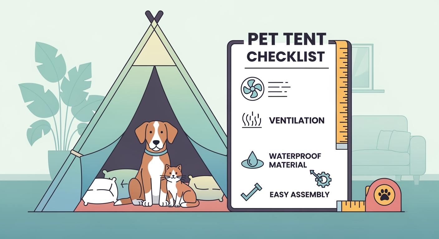 Pet Tent Buyer’s Guide for Fit, Sizing, and Essential Features