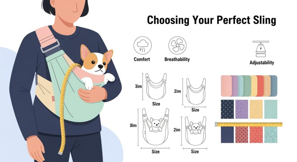 Dog Carrier Sling Buying Guide Sizing Fit and Material Features That Matter