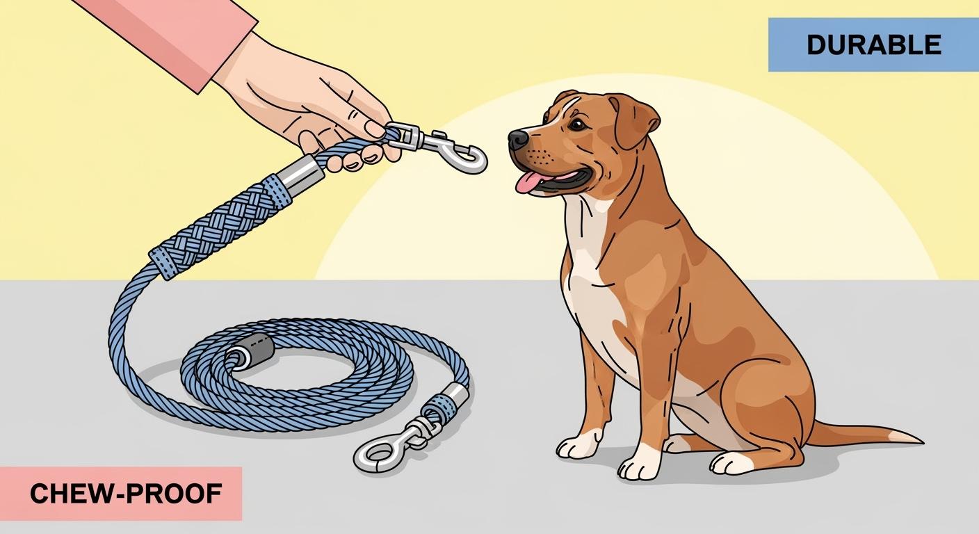 Chew Proof Dog Leash What to Check Before You Buy
