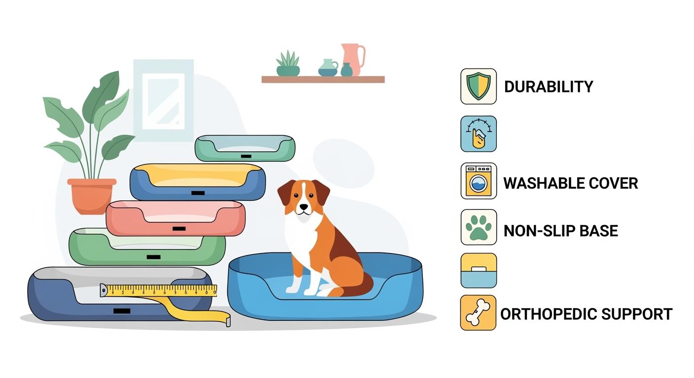 Dog Bed Durable Sizing Guide and Feature Checklist