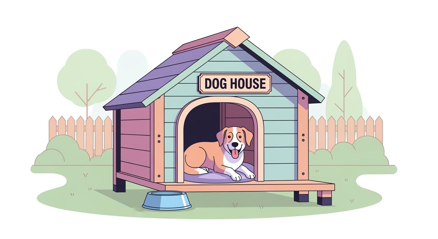 Exterior Dog House What to Look for in Materials and Comfort