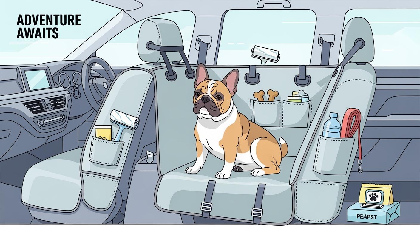 Dog seat car cover essentials for easy cleanup and comfort