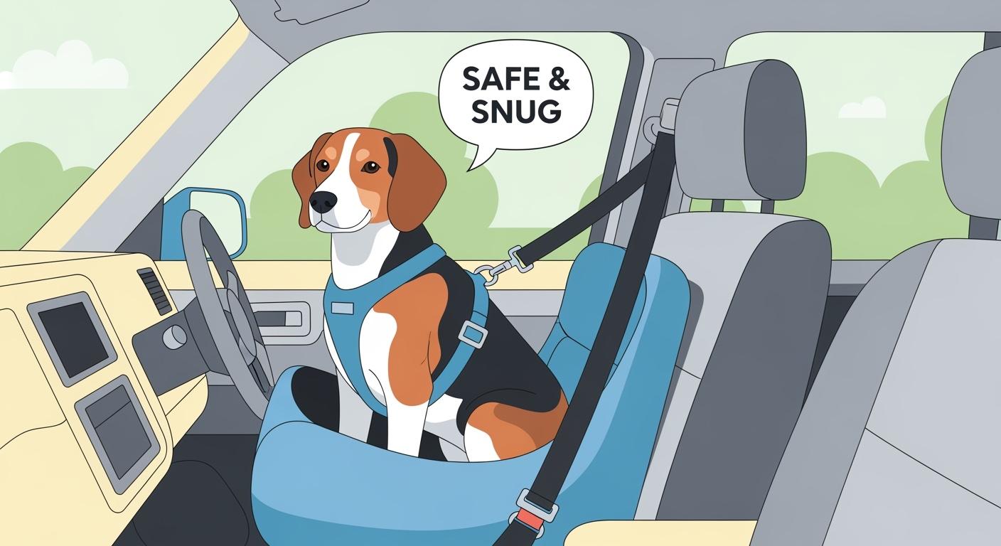 Car Seat Dog What to Look for in Size Fit and Safety