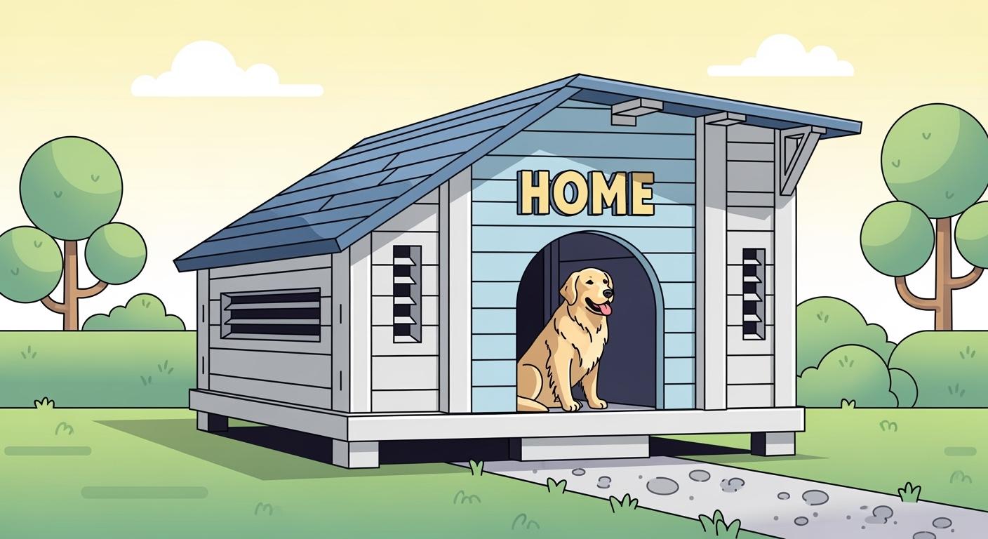 Big Dog House Outdoor A Practical Guide to Fit and Weather Protection