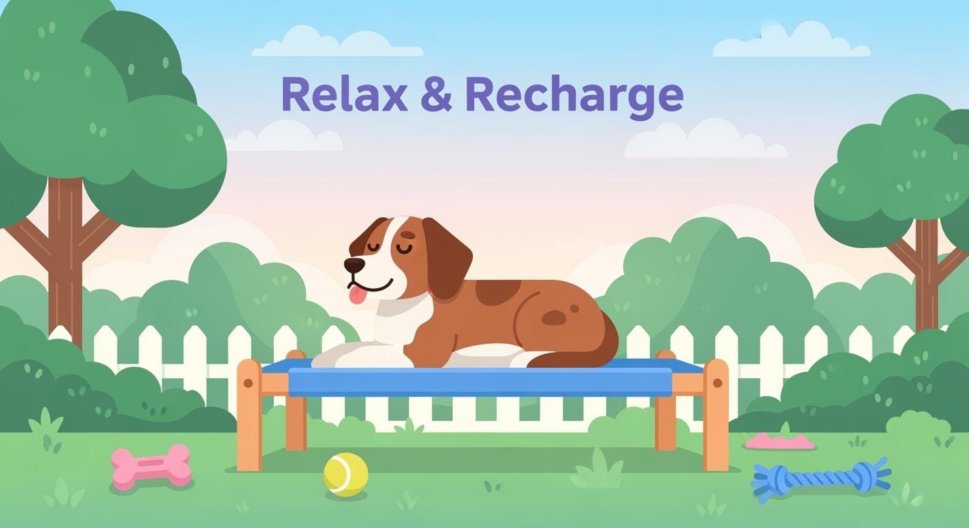 Raised Dog Bed Outdoor Comfort and Security Made Simple