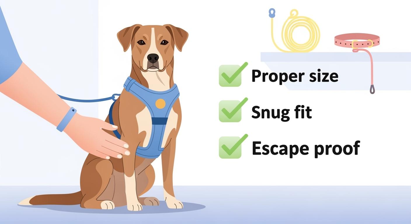 Dog Harness Escape Proof Quick Sizing and Fit Checklist