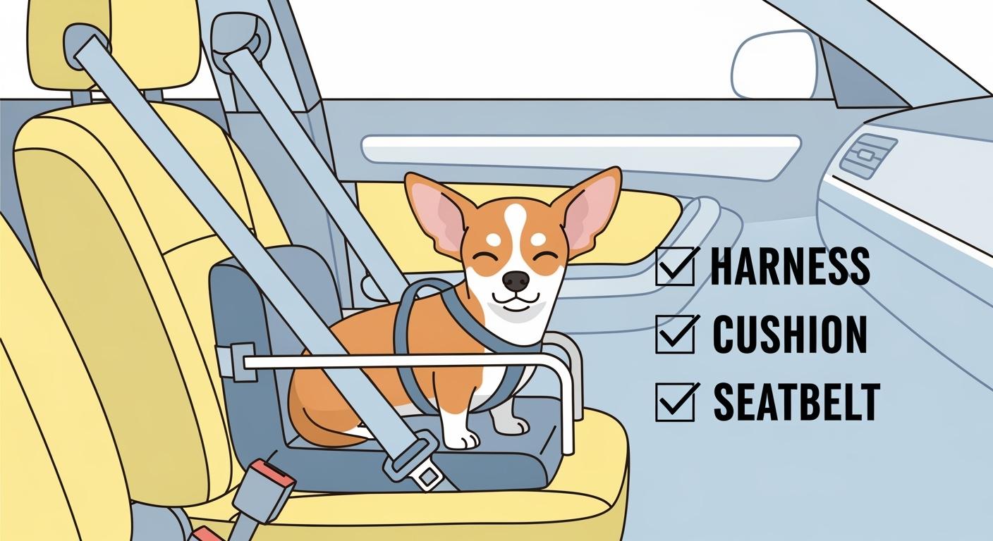 Pet Dog Booster Seat Checklist for Comfort and Fit