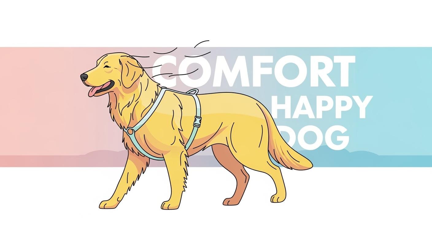 Lightweight Harness Dog Light Feel or More Shifting