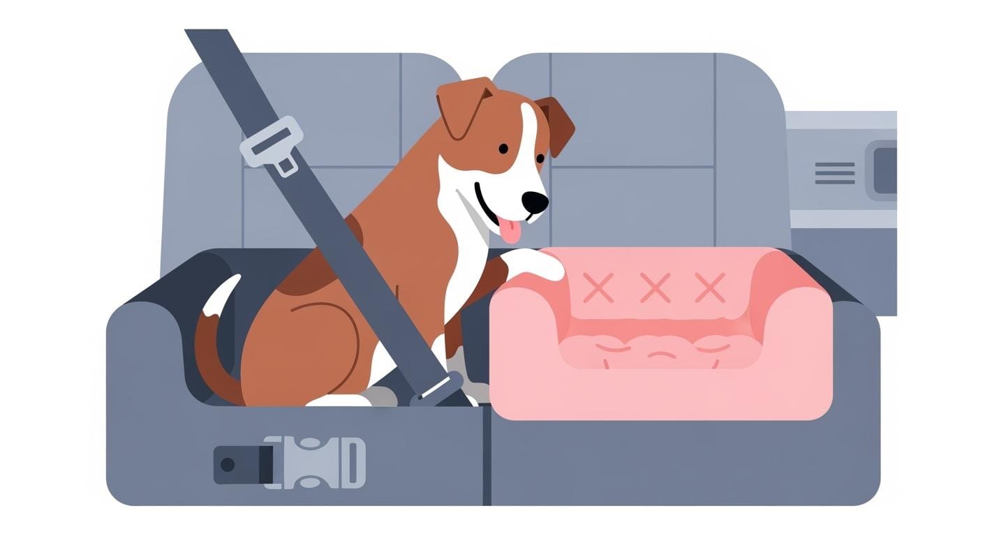 Car Seat Dog Bed Pick: Easier Buckle or More Cushion?