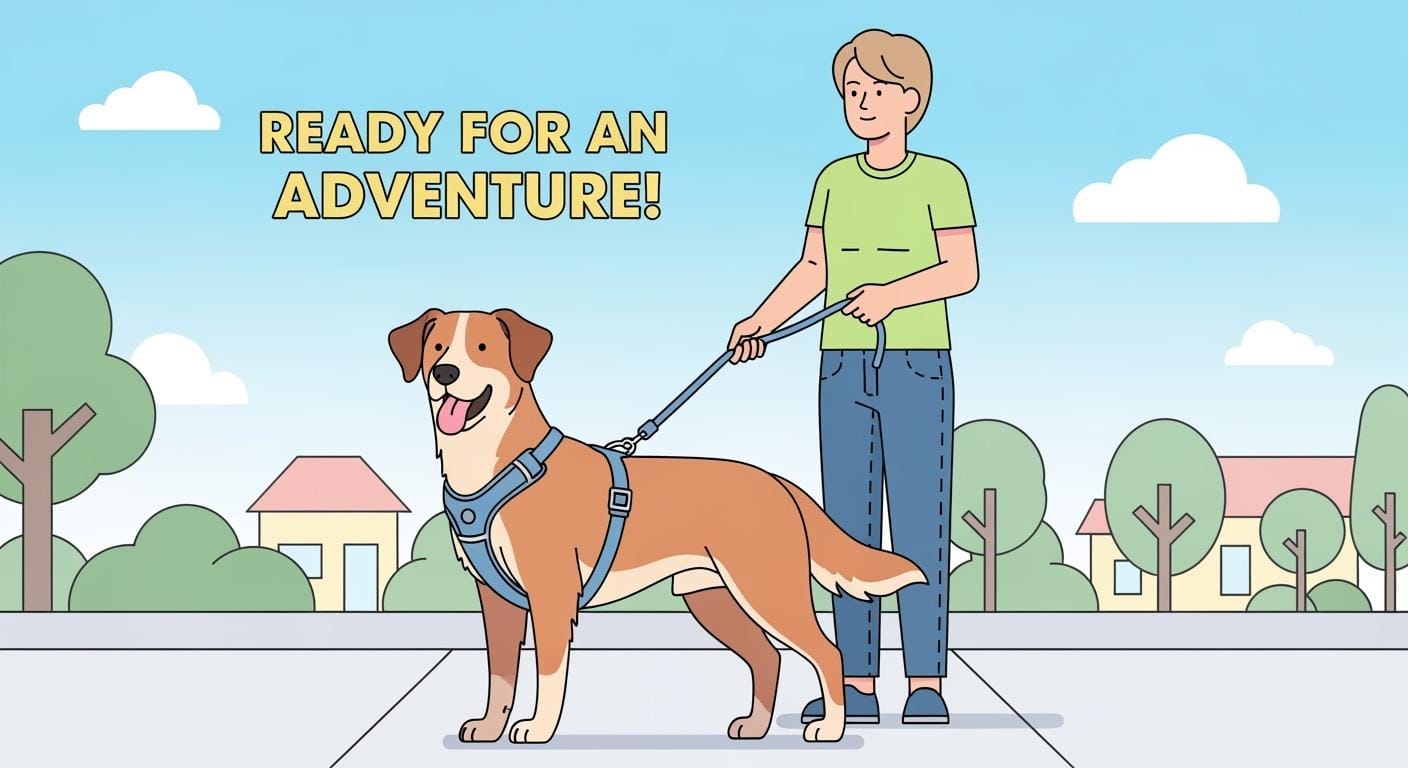 Dog Harness Lead for Quick Stops or Full Walks