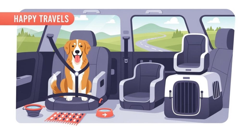 Dog Travel Car Seat Choices for Quick Trips or Road Rest